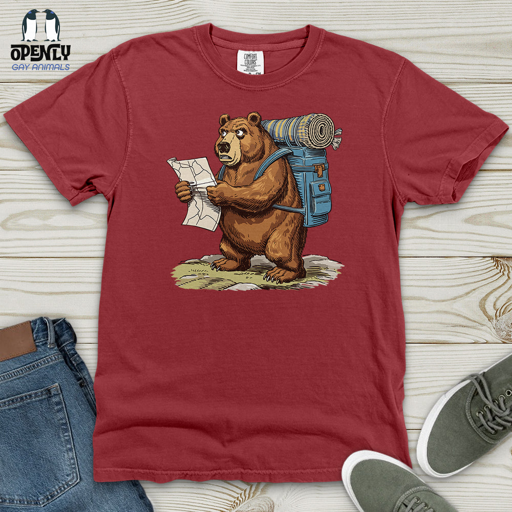 Tourist Bear Heavy Cotton Comfort Colors Tee