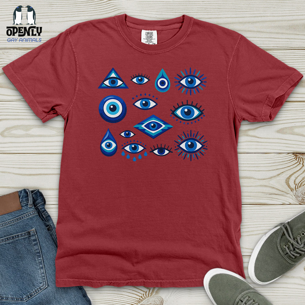 Evil Eyes 07 Heavy Cotton Comfort Colors Tee