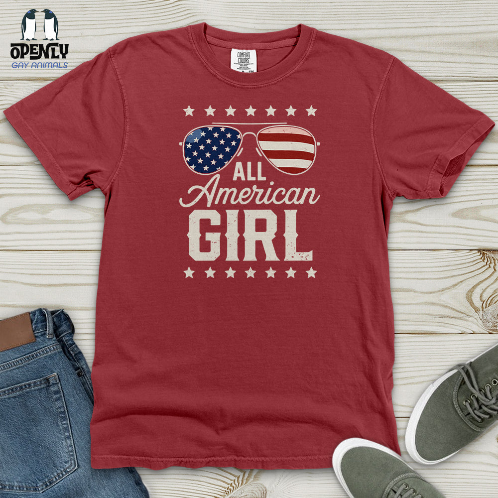 All American Girl Heavy Cotton Comfort Colors Tee