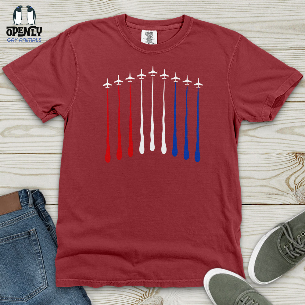 USA Air Fire Heavy Cotton Comfort Colors Tee