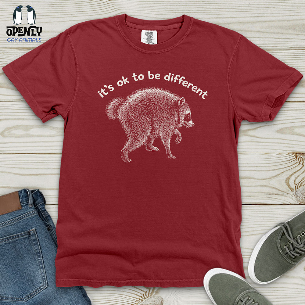 It's Ok to Be Different Heavy Cotton Comfort Colors Tee