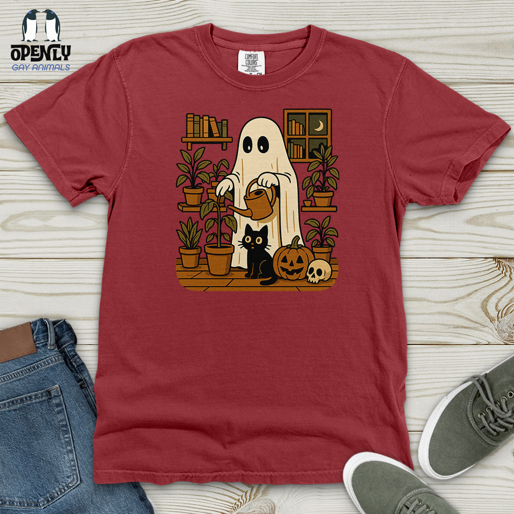 Retro Ghost Gardening Heavy Cotton Comfort Colors Tee