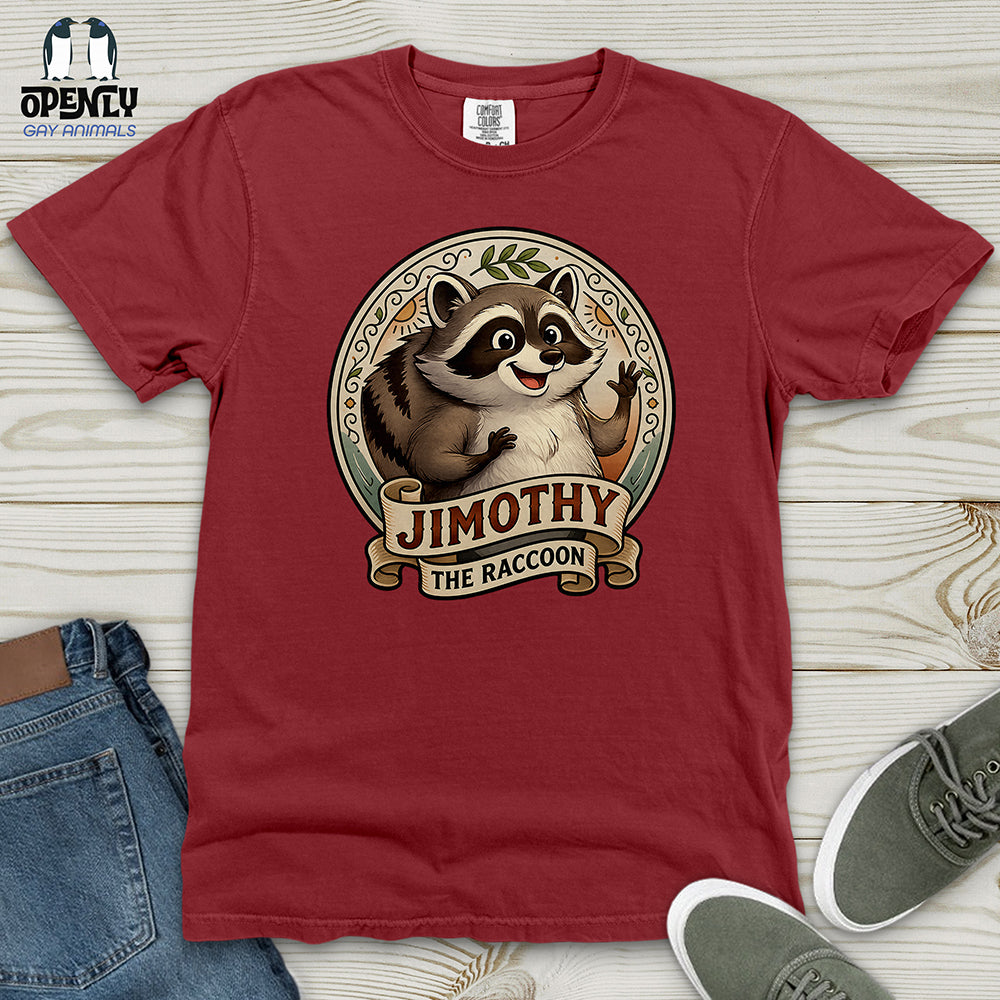 Jimothy The Raccoon Heavy Cotton Comfort Colors Tee