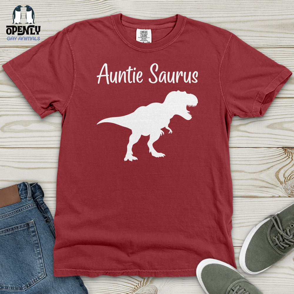 Auntie Saurus Heavy Cotton Comfort Colors Tee