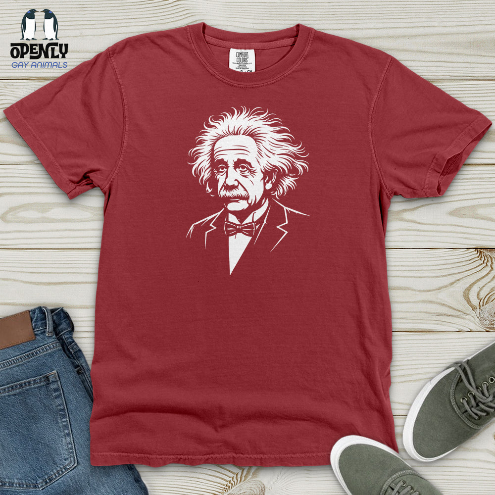 Albert Einstein Heavy Cotton Comfort Colors Tee