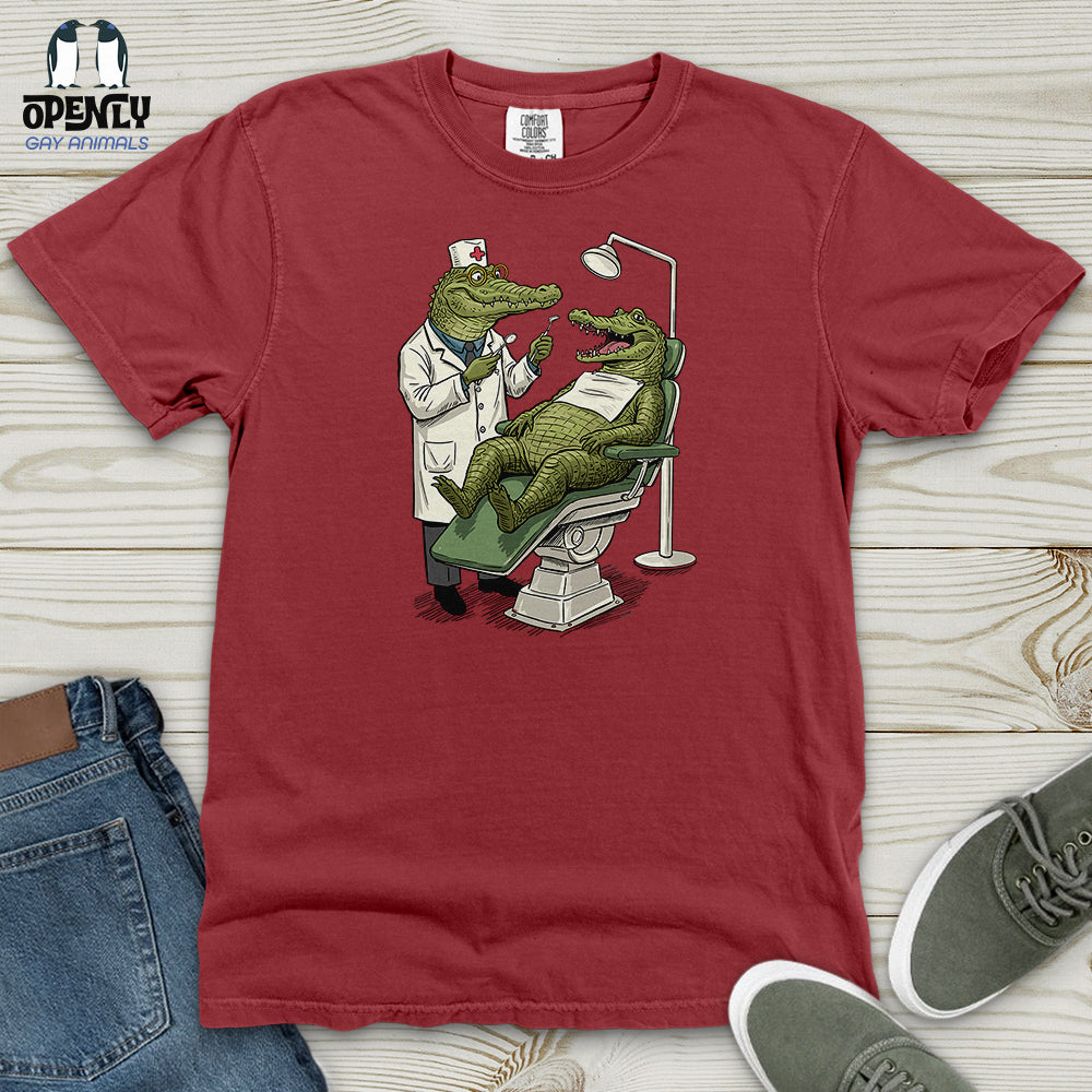 Alligator Dentist Heavy Cotton Comfort Colors Tee