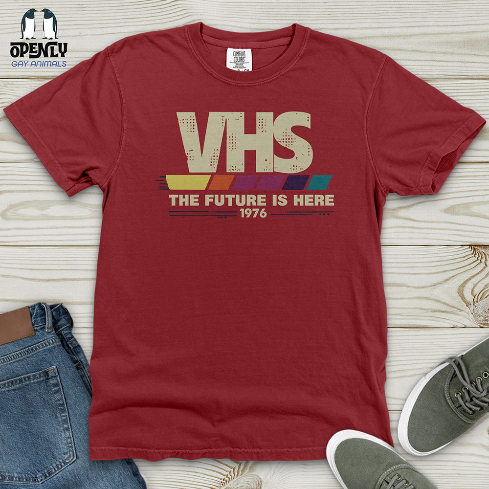 VHS the Future Is Here Heavy Cotton Comfort Colors Tee