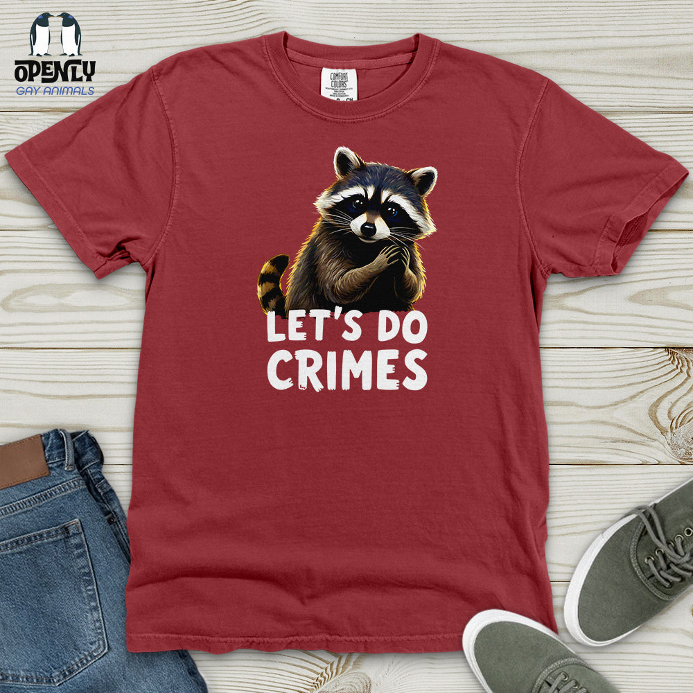 Let's Do Crimes 3 Heavy Cotton Comfort Colors Tee