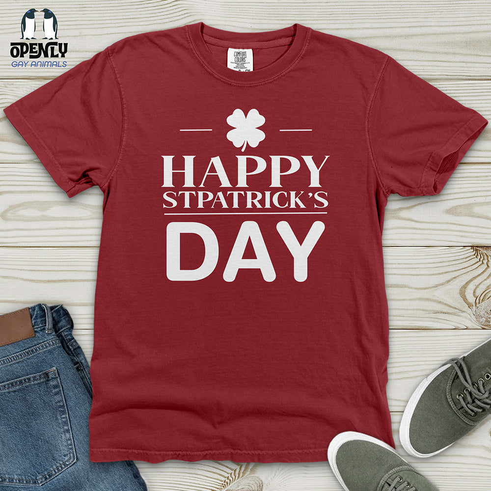 Happy Stpatrick's Day Heavy Cotton Comfort Colors Tee