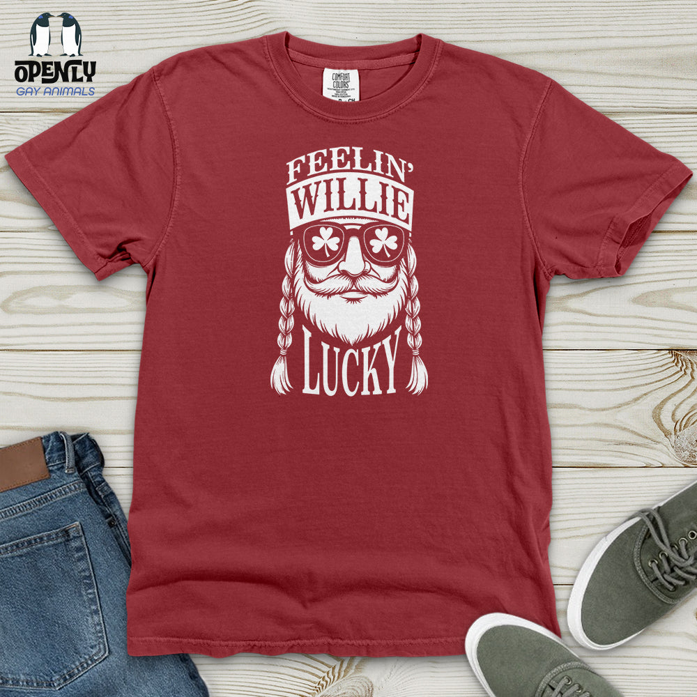 Feelin' Willie Lucky Heavy Cotton Comfort Colors Tee