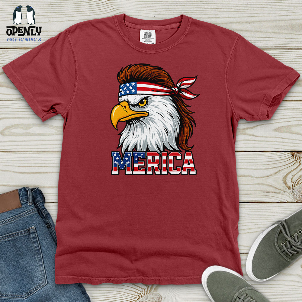 Merica Eagle Heavy Cotton Comfort Colors Tee