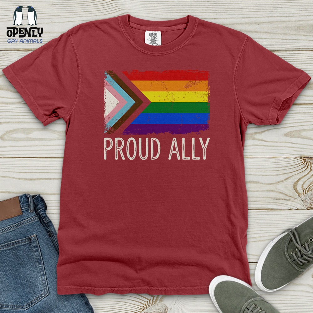 Proud Ally 02 Heavy Cotton Comfort Colors Tee