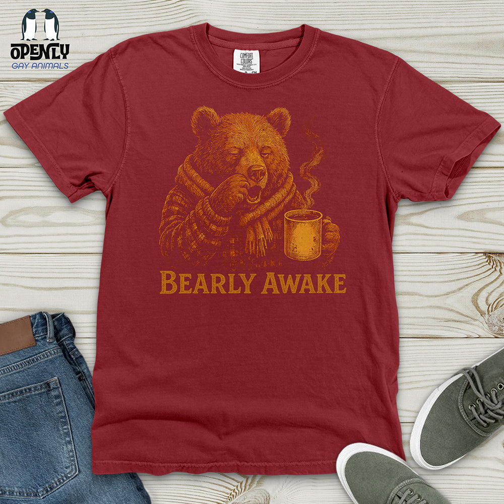 Bearly Awake Heavy Cotton Comfort Colors Tee