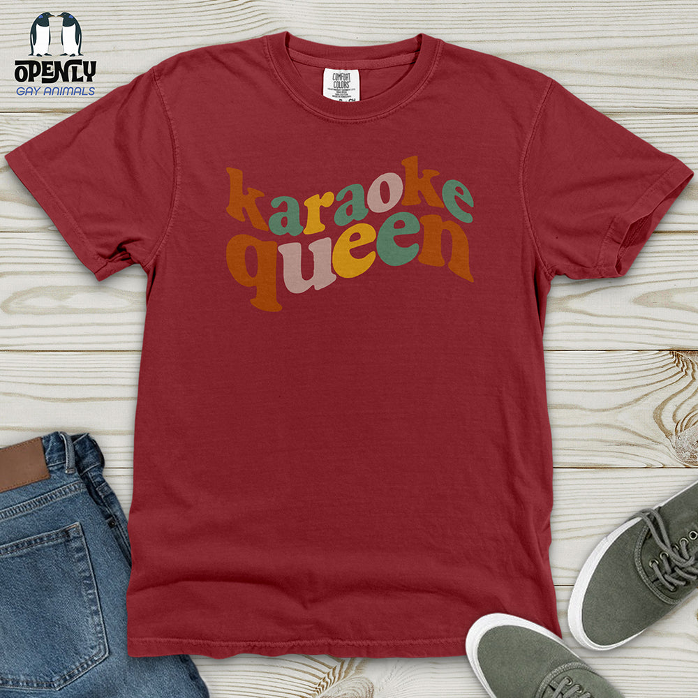 Karaoke Queen Heavy Cotton Comfort Colors Tee