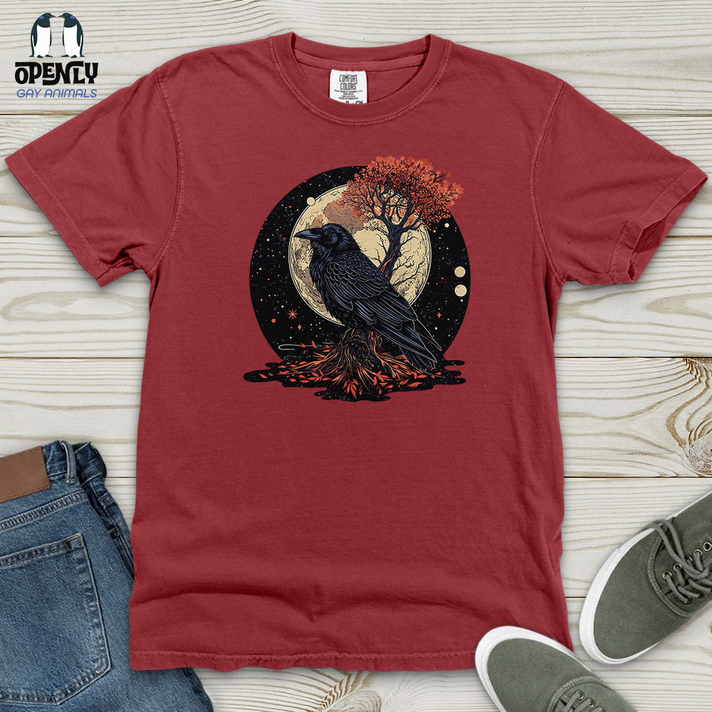 Mystical Raven Moon Heavy Cotton Comfort Colors Tee