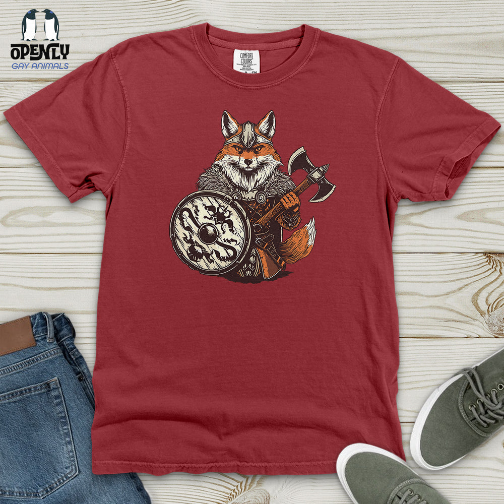 Fox Viking Courage Heavy Cotton Comfort Colors Tee