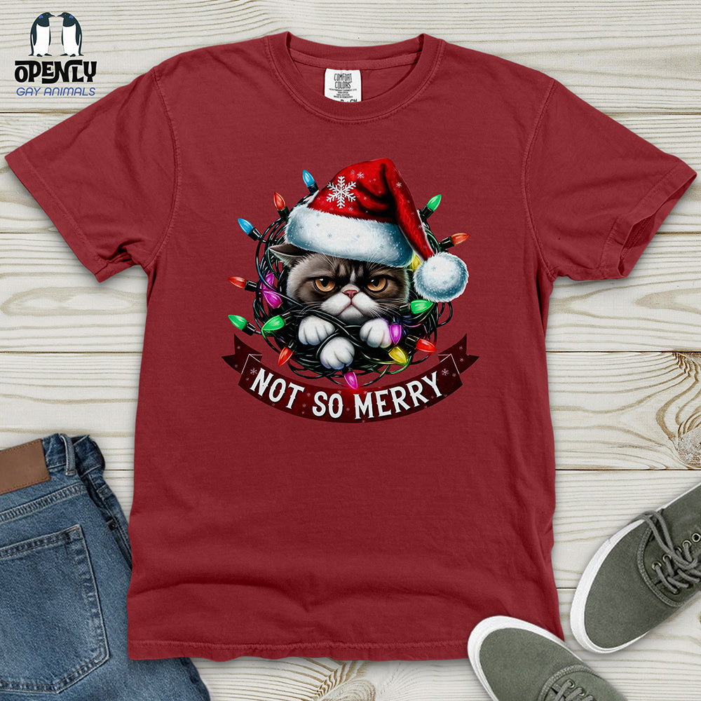 Not So Merry Heavy Cotton Comfort Colors Tee