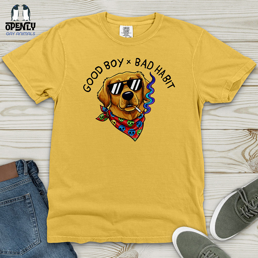 Good Boy X Bad Habit Heavy Cotton Comfort Colors Tee