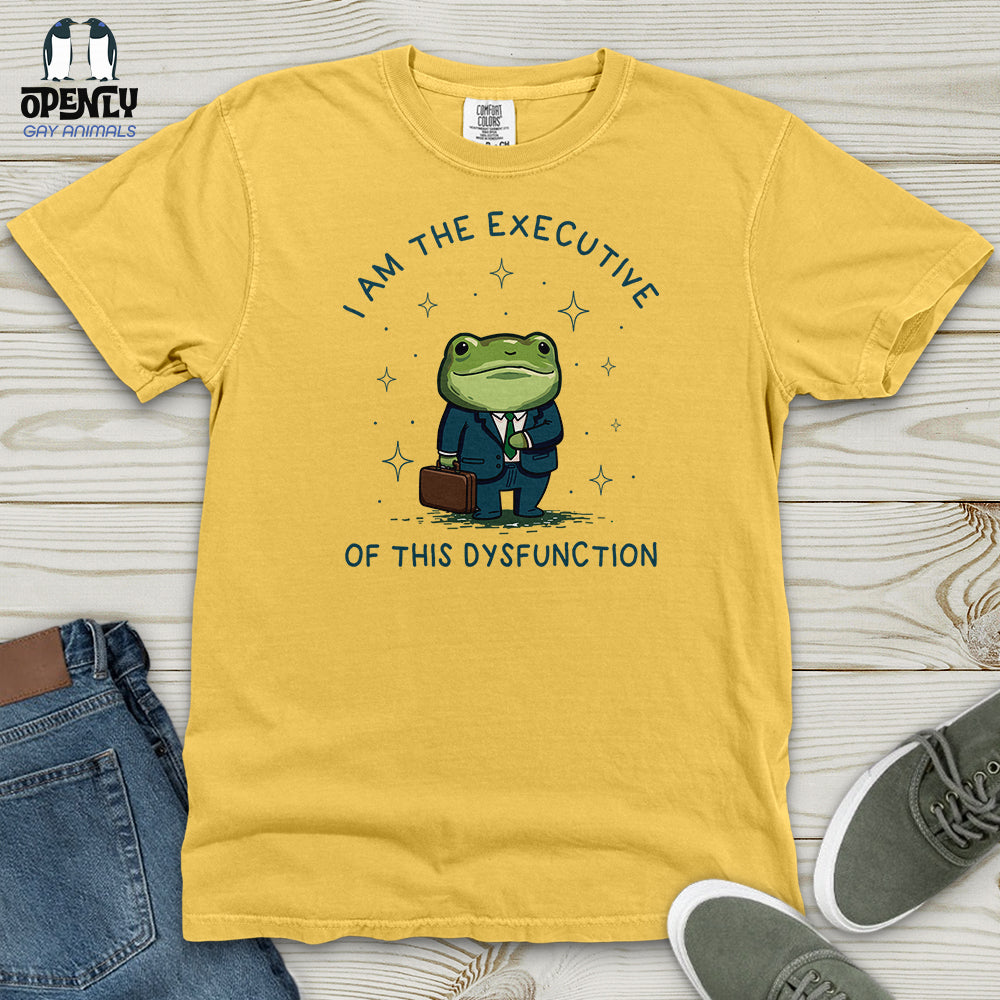 I Am the Executive of This Dysfunction Heavy Cotton Comfort Colors Tee