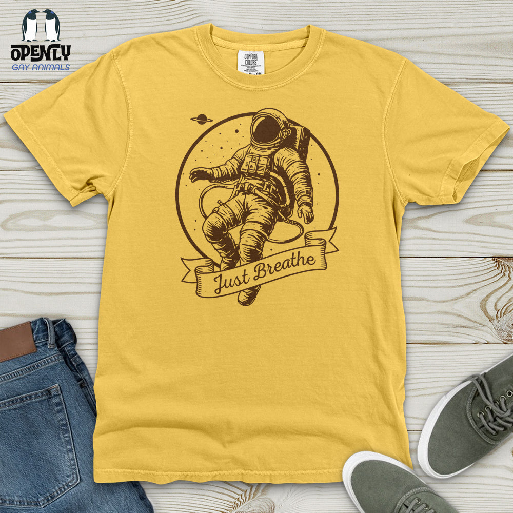 Just Breathe Heavy Cotton Comfort Colors Tee