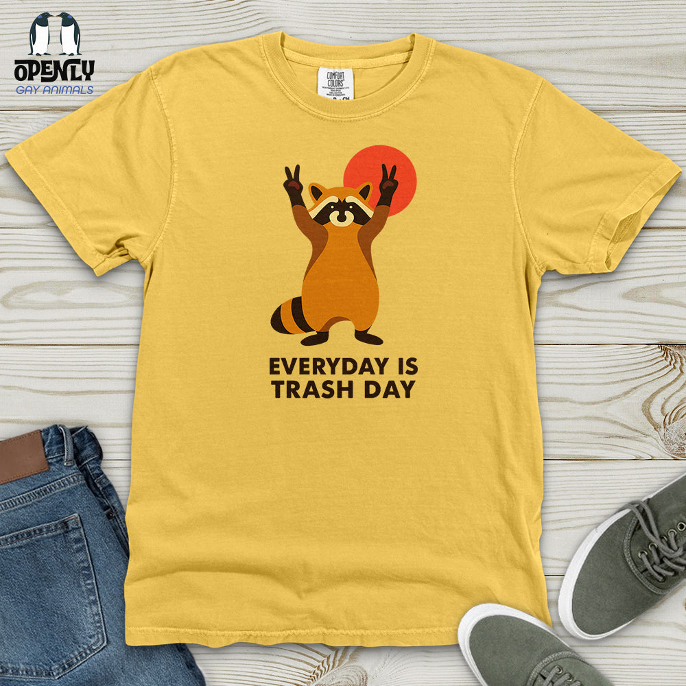 Everyday Is Trash Day Heavy Cotton Comfort Colors Tee