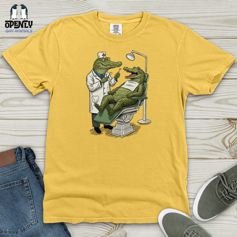 Alligator Dentist Heavy Cotton Comfort Colors Tee
