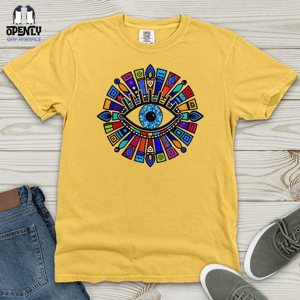 Greek Evil Eye Heavy Cotton Comfort Colors Tee