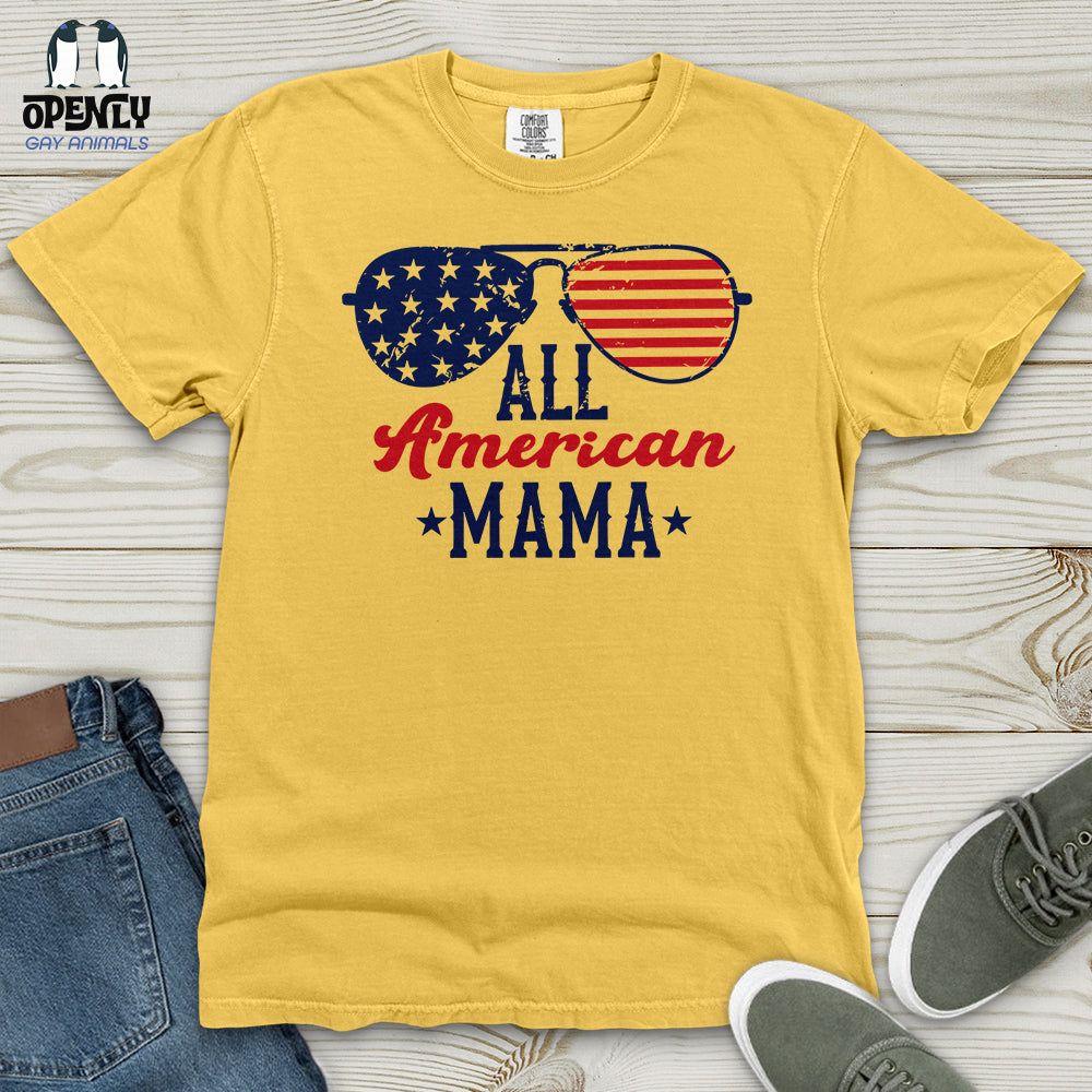 All America Mama Heavy Cotton Comfort Colors Tee