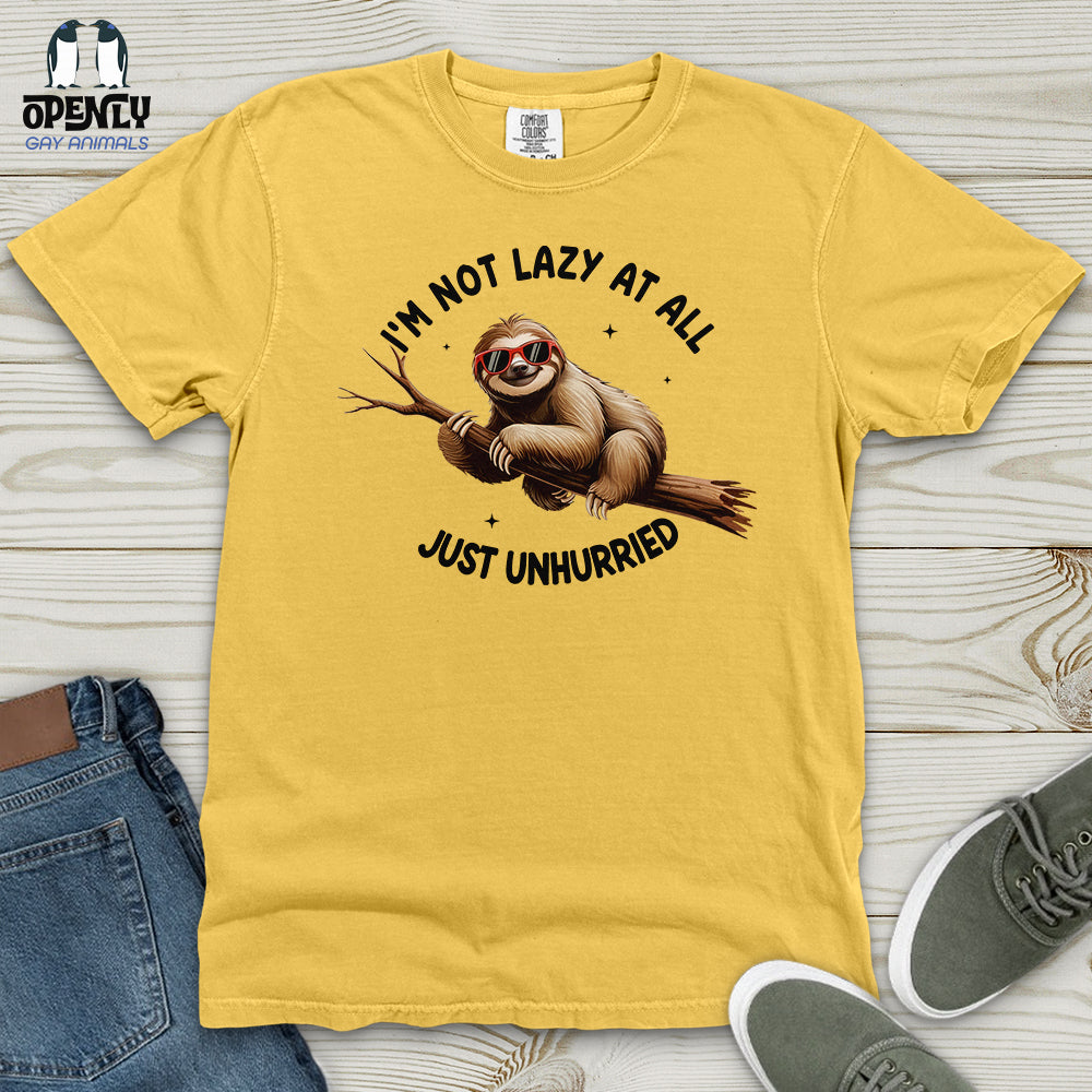 I'm Not Lazy at All Heavy Cotton Comfort Colors Tee