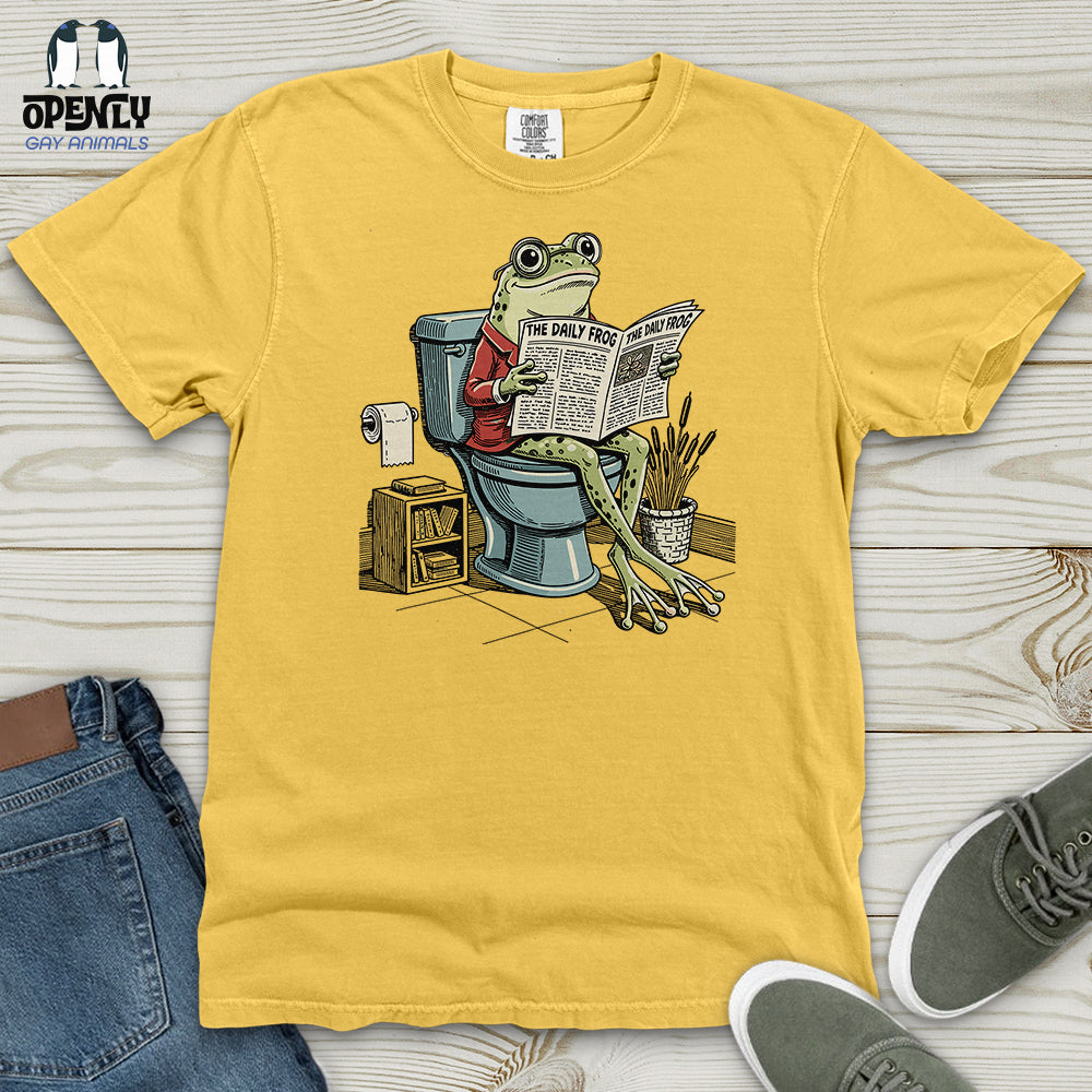 The Daily Frog Heavy Cotton Comfort Colors Tee