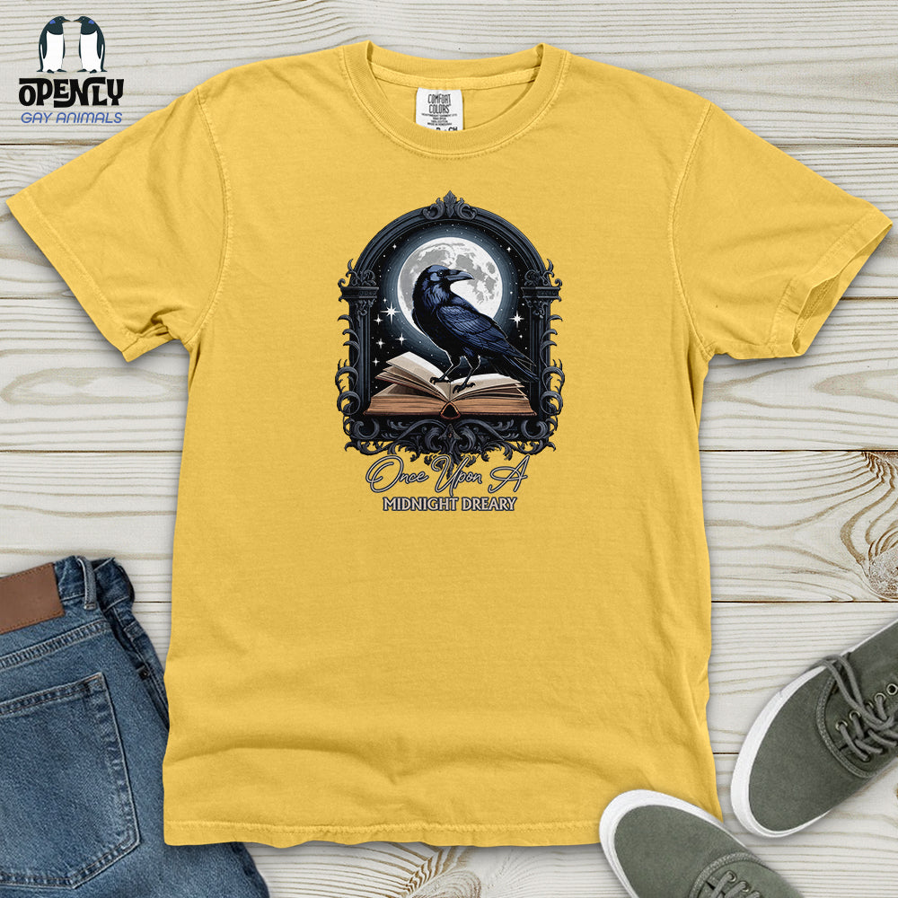 Once Upon a Midnight Dreary 2 Heavy Cotton Comfort Colors Tee