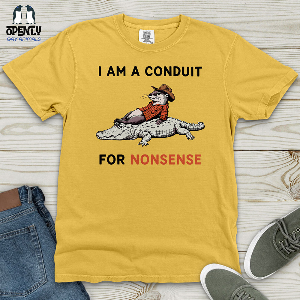 Cowboy Capybara on Alligator Heavy Cotton Comfort Colors Tee