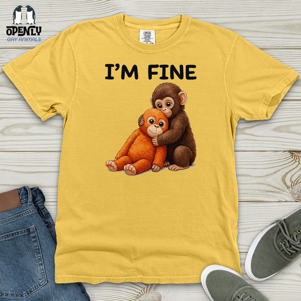I'm Fine Heavy Cotton Comfort Colors Tee