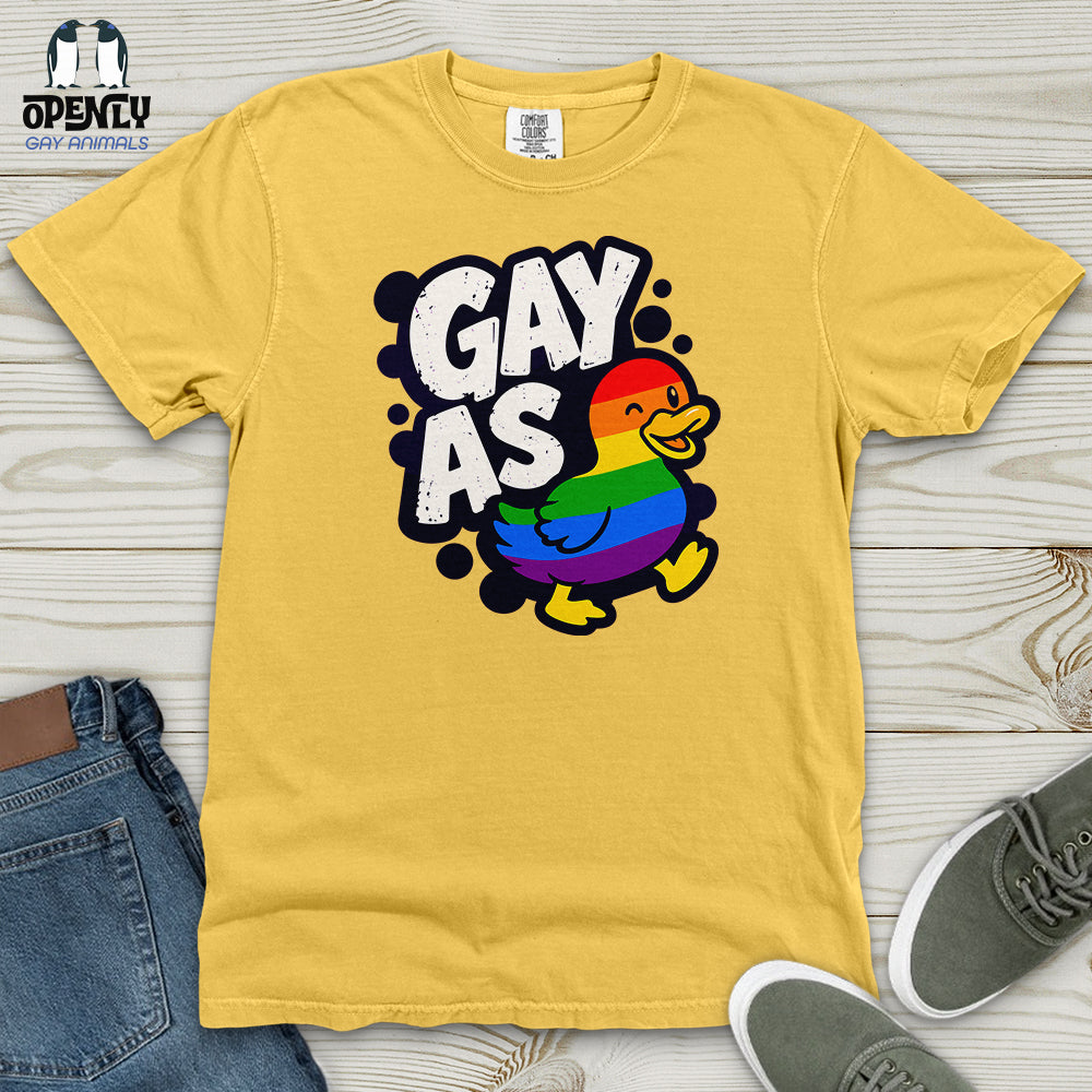 Gay As Heavy Cotton Comfort Colors Tee