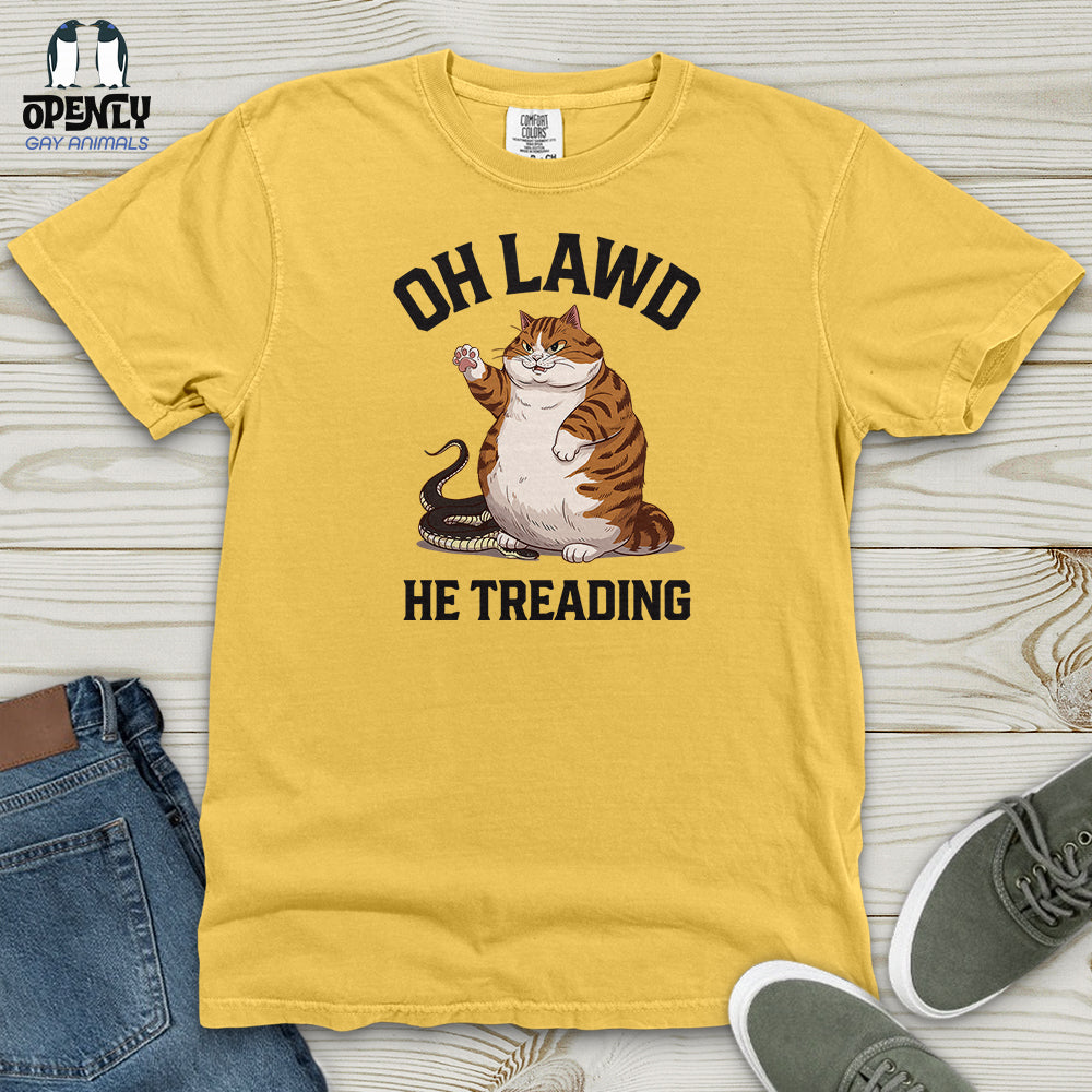Oh Lawd He Treading Heavy Cotton Comfort Colors Tee