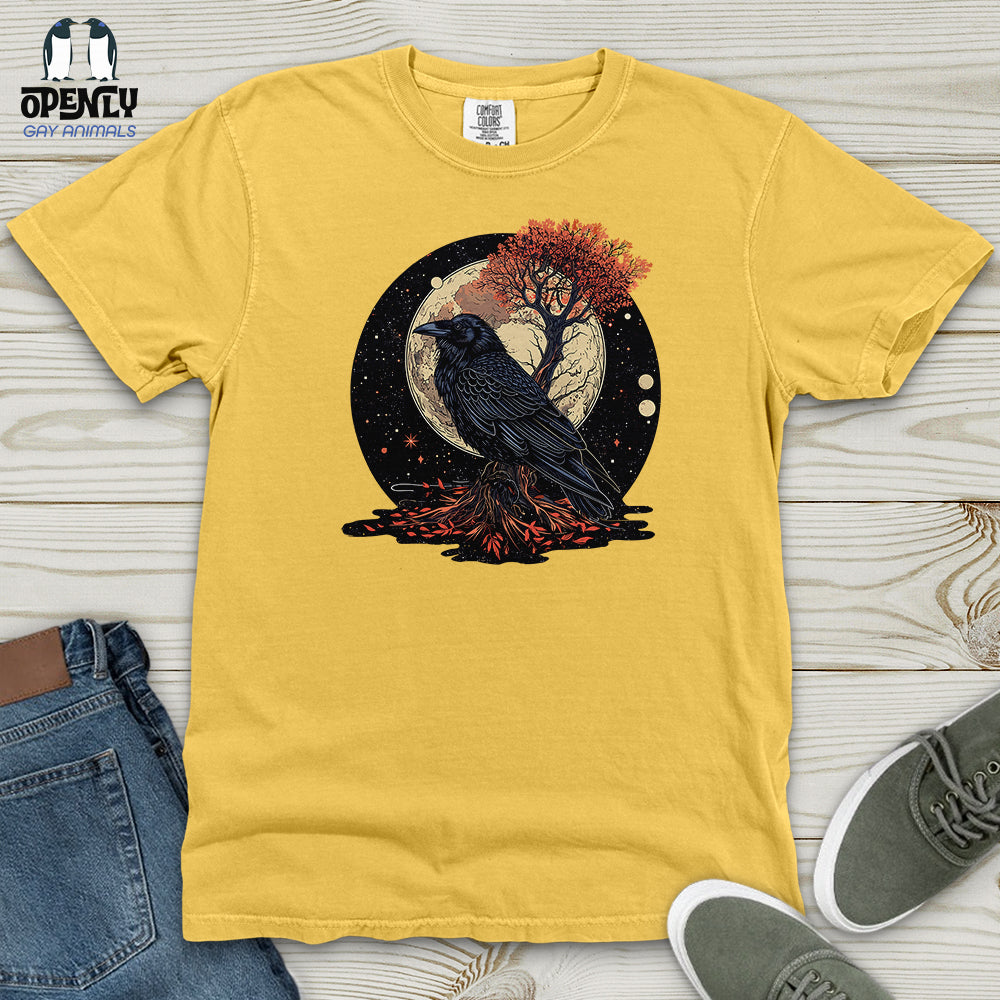 Mystical Raven Moon Heavy Cotton Comfort Colors Tee