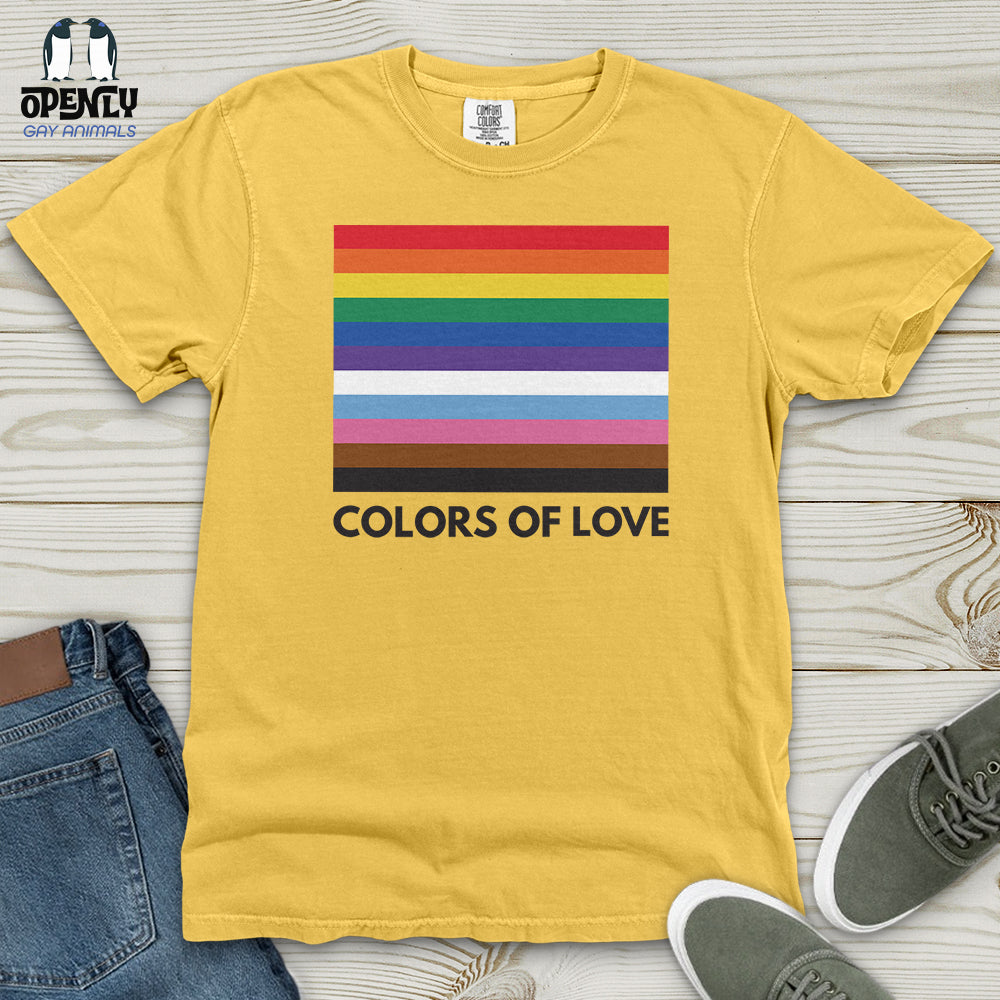Colors of Love Heavy Cotton Comfort Colors Tee