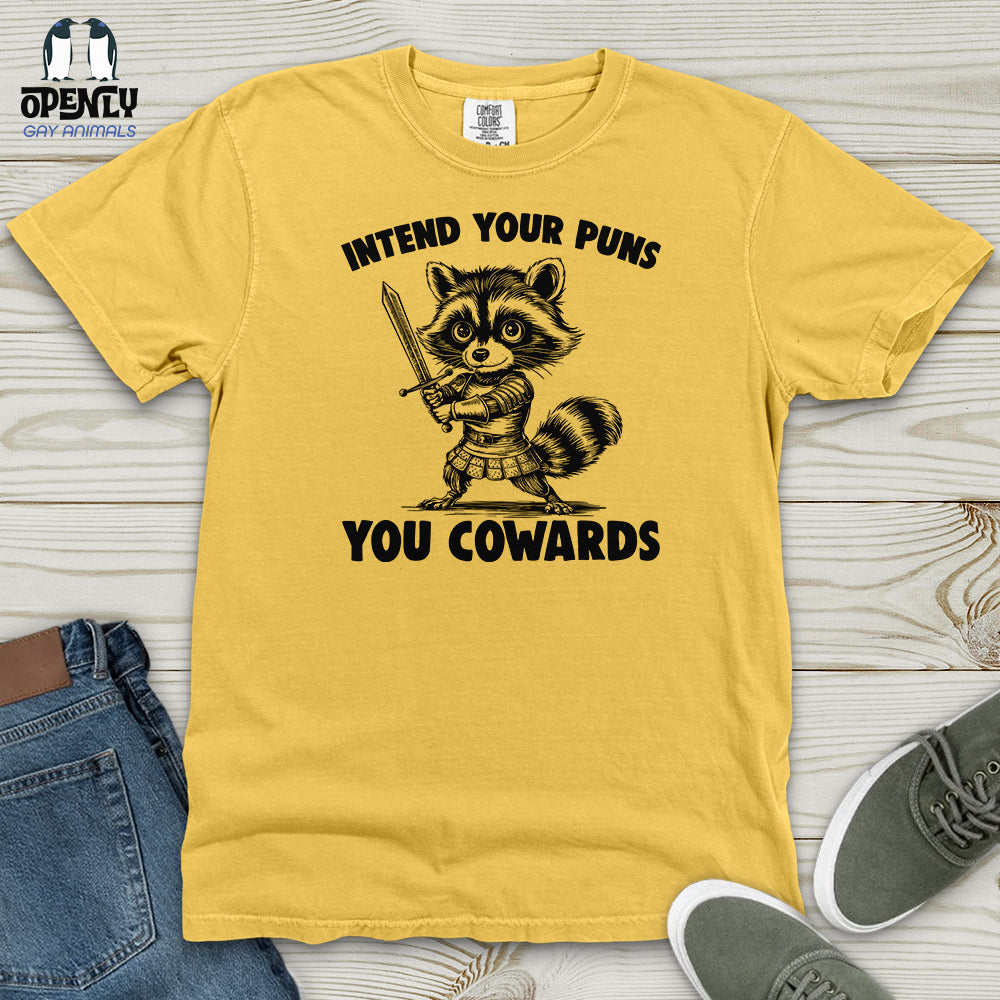 Intend Your Puns Heavy Cotton Comfort Colors Tee