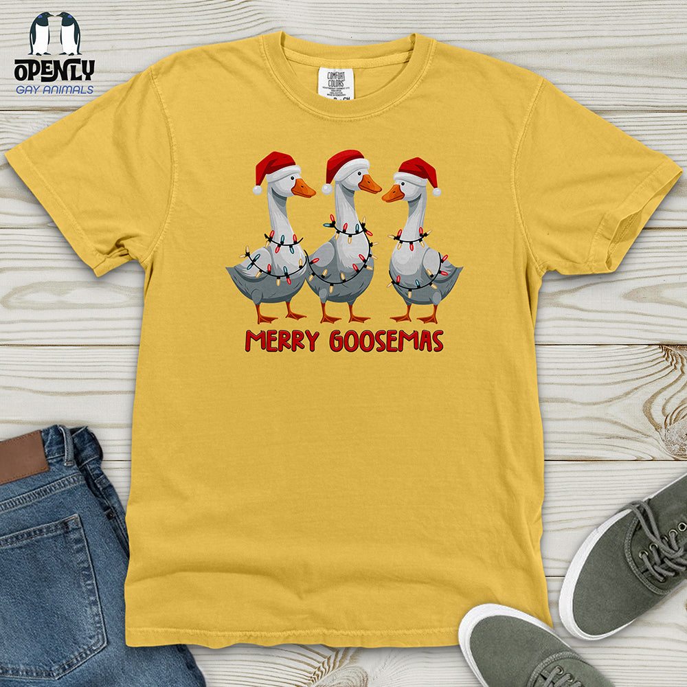 Merry Goosemas Heavy Cotton Comfort Colors Tee