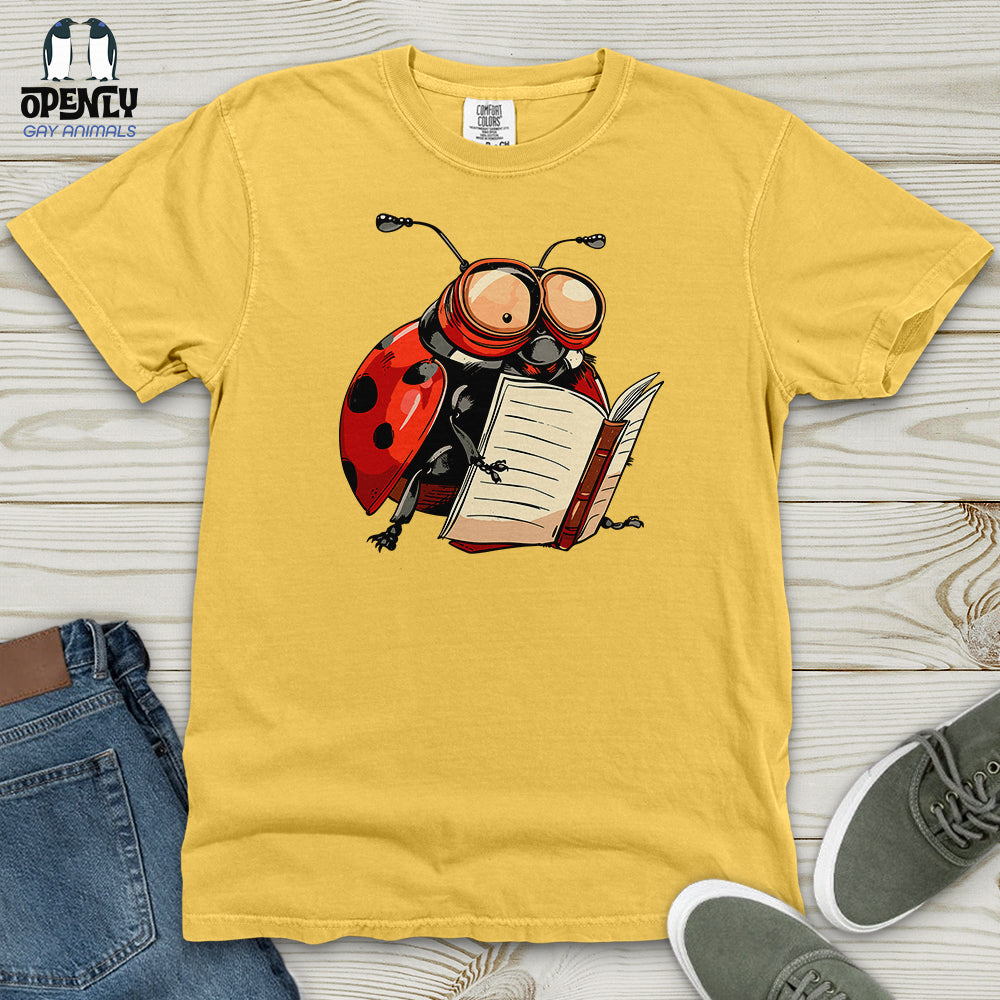 Scholarly Ladybug Heavy Cotton Comfort Colors Tee
