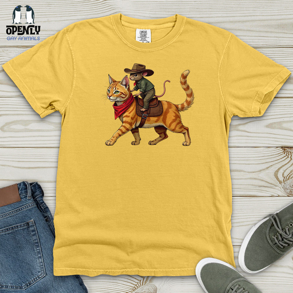 Sheriff Whiskers & the Saddle Mouse Heavy Cotton Comfort Colors Tee