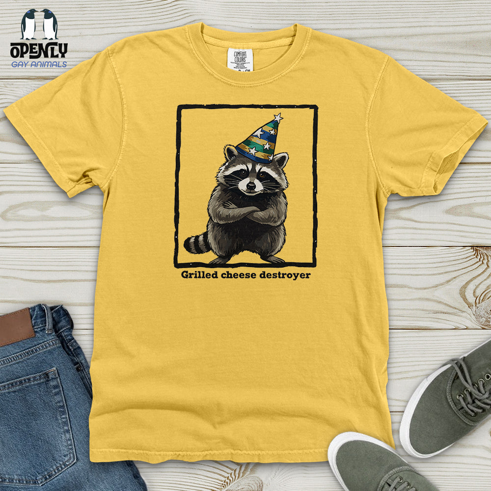 Grilled Cheese Destroyer Heavy Cotton Comfort Colors Tee