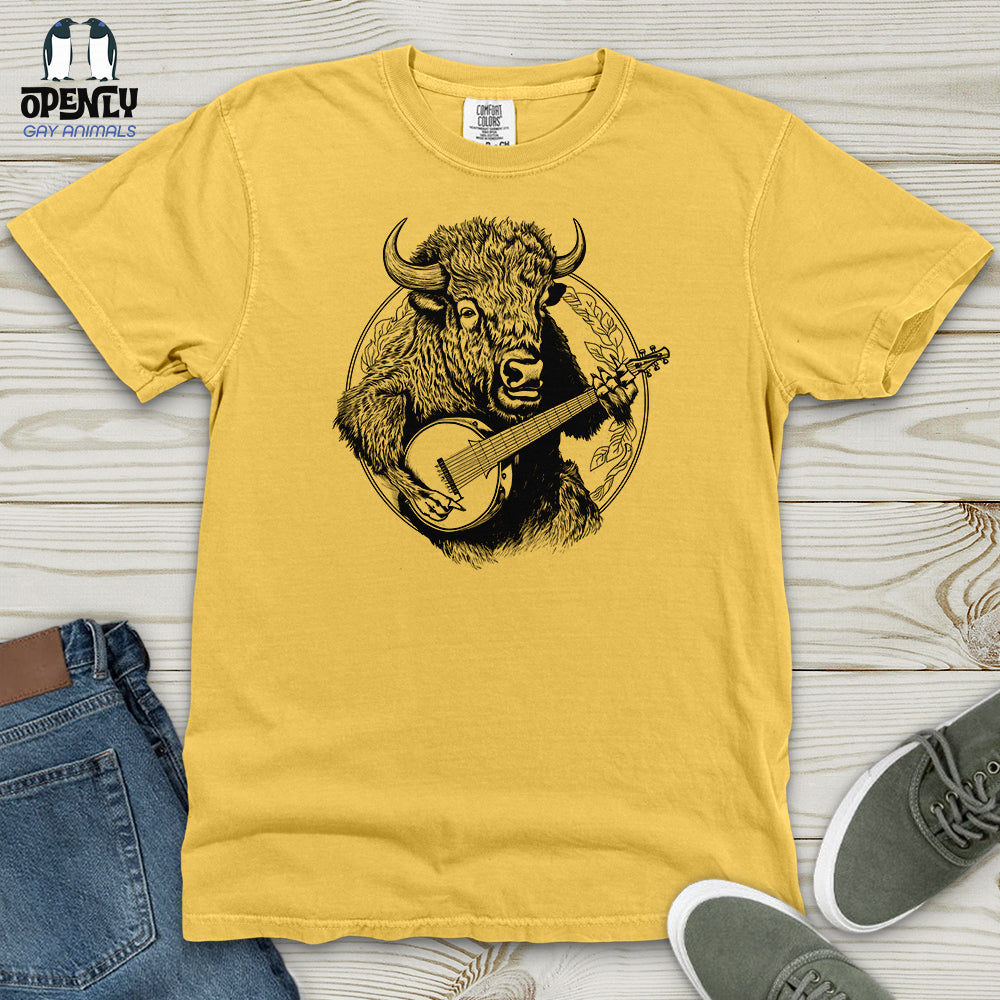 Banjo Bison Heavy Cotton Comfort Colors Tee