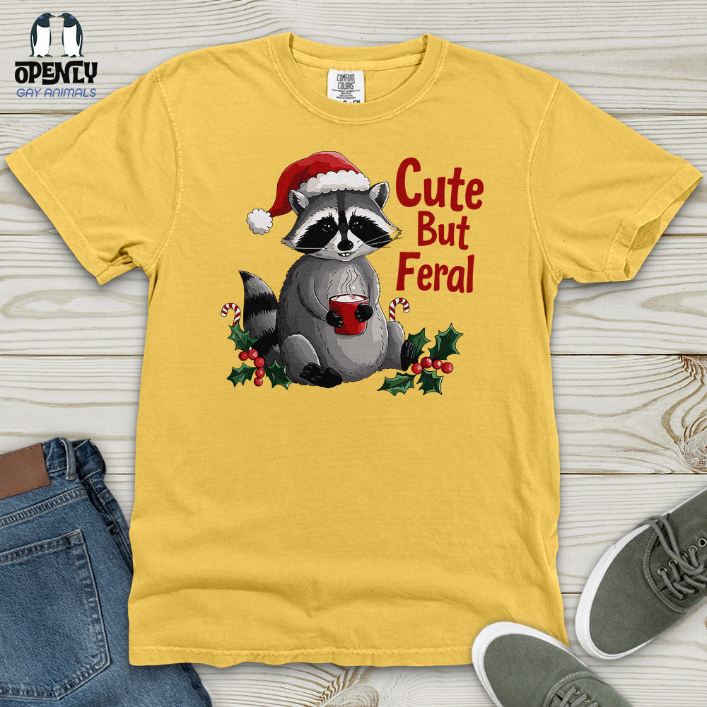 Cute But Feral Heavy Cotton Comfort Colors Tee