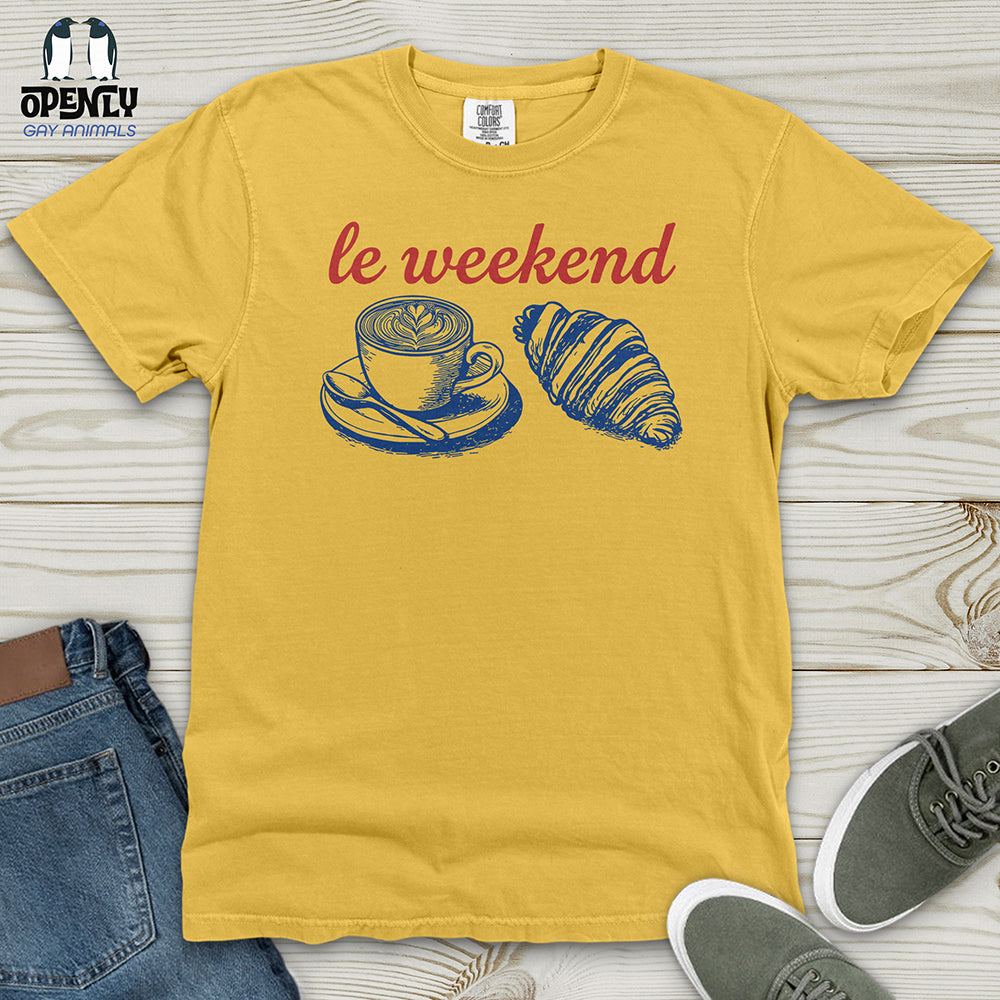 Le Weekend Heavy Cotton Comfort Colors Tee