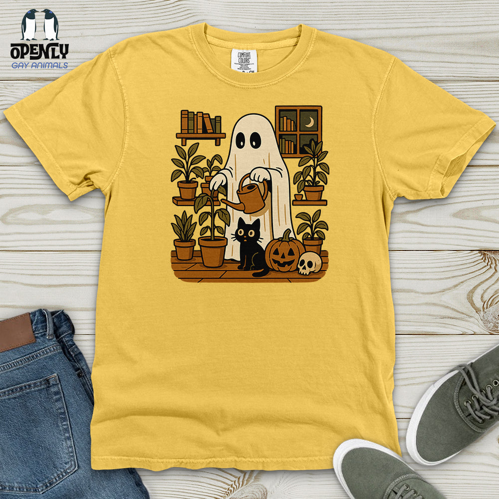 Retro Ghost Gardening Heavy Cotton Comfort Colors Tee