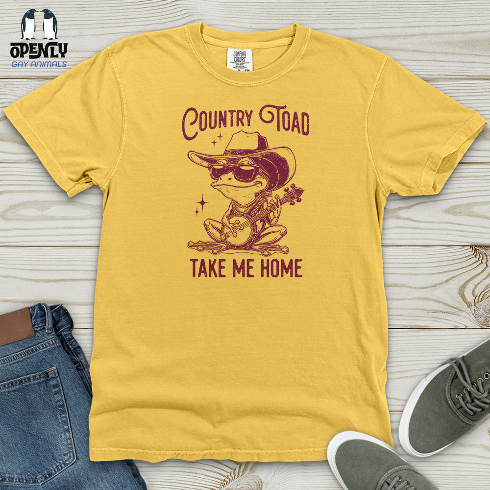 Country Toad Take Me Home Heavy Cotton Comfort Colors Tee