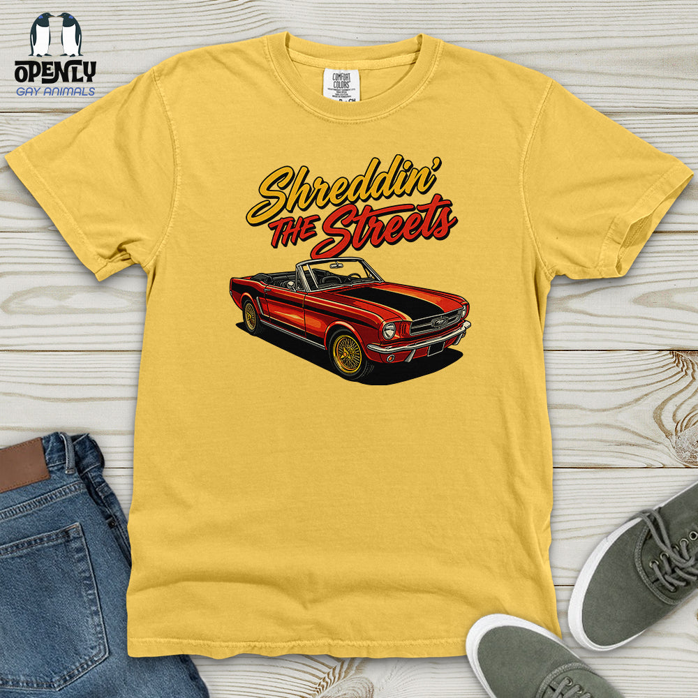 Shreddin The Streets Heavy Cotton Comfort Colors Tee