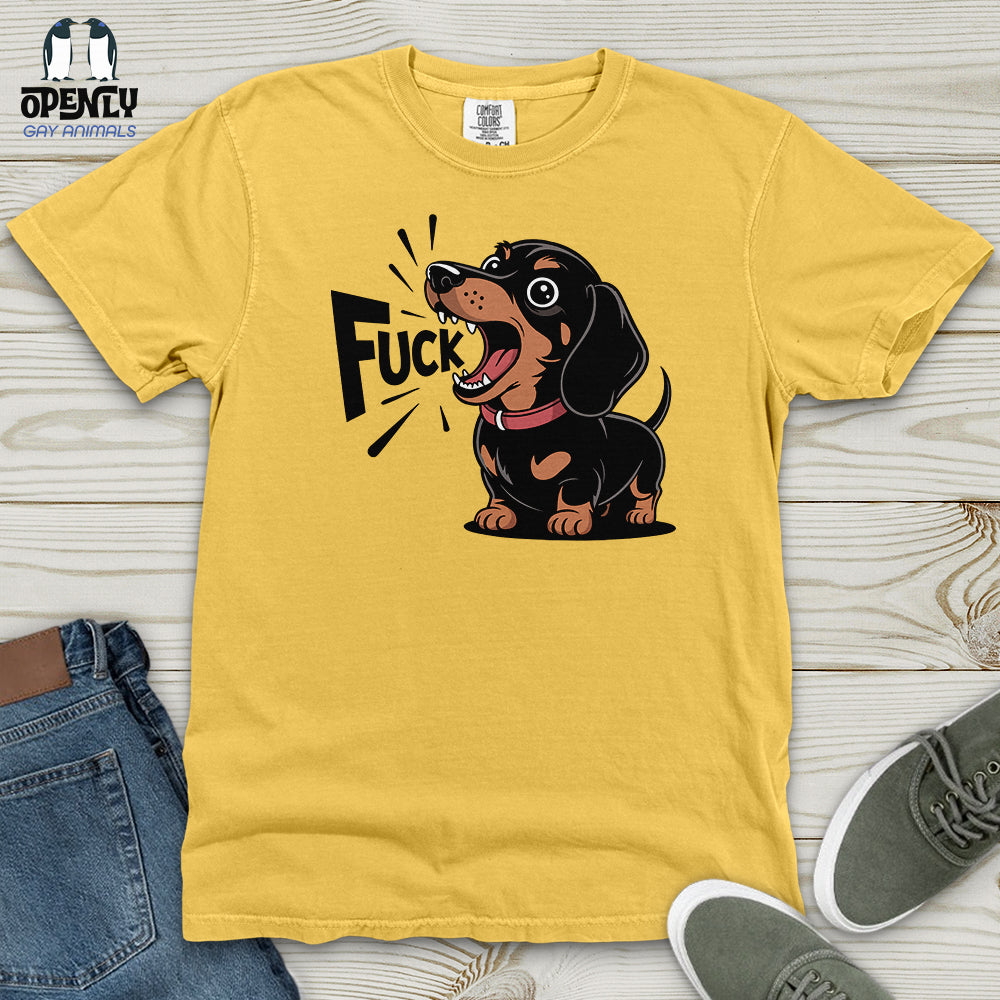 Funny Dachshund Sayings Heavy Cotton Comfort Colors Tee