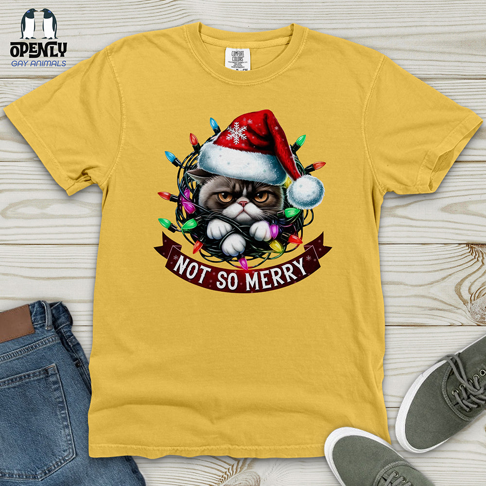 Not So Merry Heavy Cotton Comfort Colors Tee